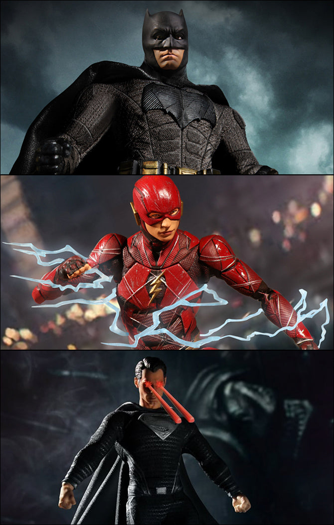 Figura Liga da Justiça Box Set - Zack Snyder's - One12 Collective - Mezco