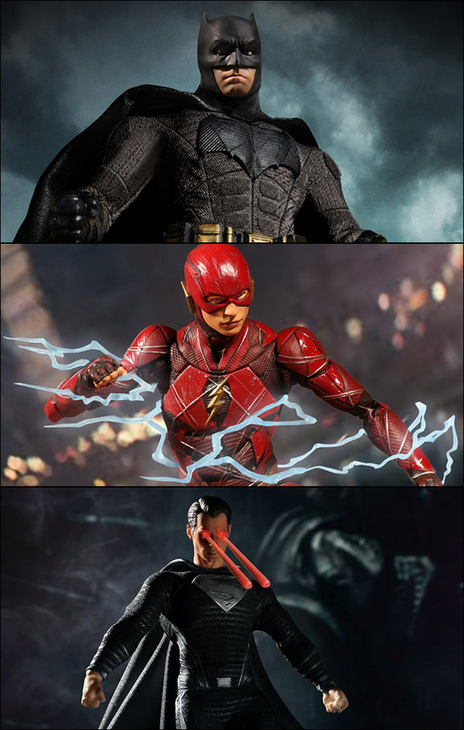 Figura Liga da Justiça Box Set - Zack Snyder's - One12 Collective - Mezco