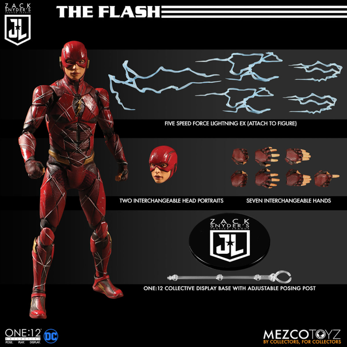 Figura Liga da Justiça Box Set - Zack Snyder's - One12 Collective