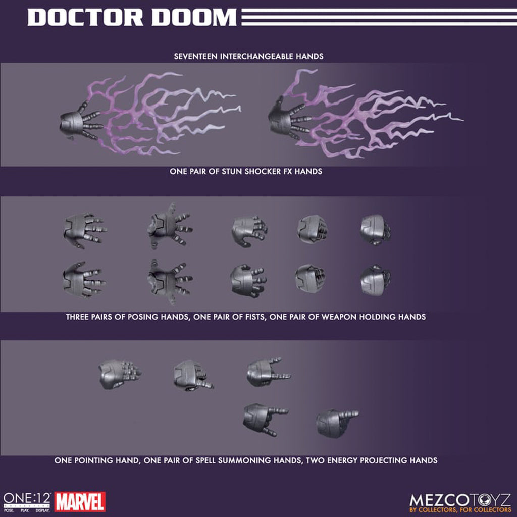 Figura Dr. Destino - Marvel - One12 Collective - Mezco