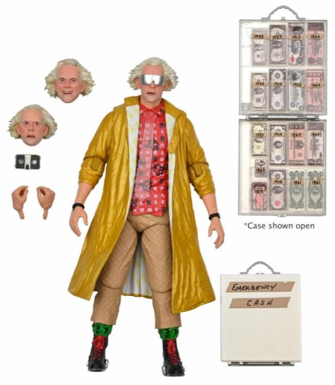 Figura Ultimate Doc Brown (2015) - Back to the Future -  7 Scale - Neca