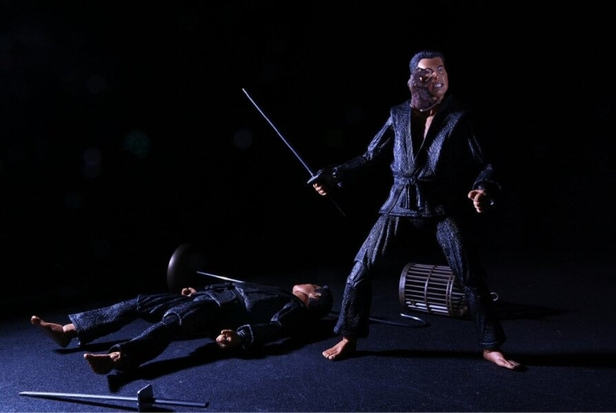 Figura Shadow Warrior 2 Pack - TMNT (1990 Movie) - 7 Scale Action Figure - Neca