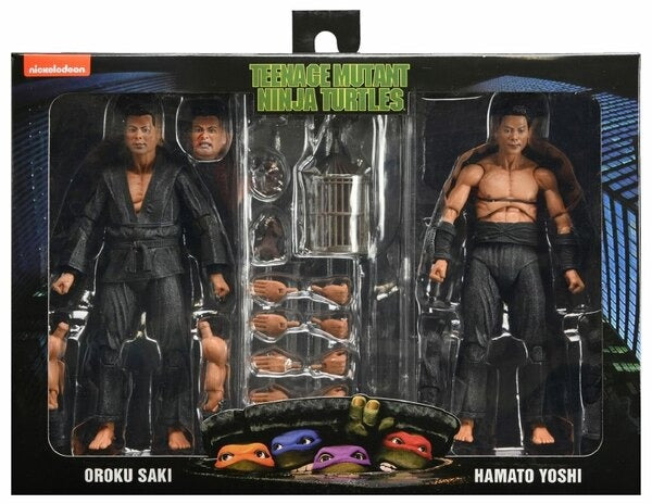 Figura Shadow Warrior 2 Pack - TMNT (1990 Movie) - 7 Scale Action Figure - Neca