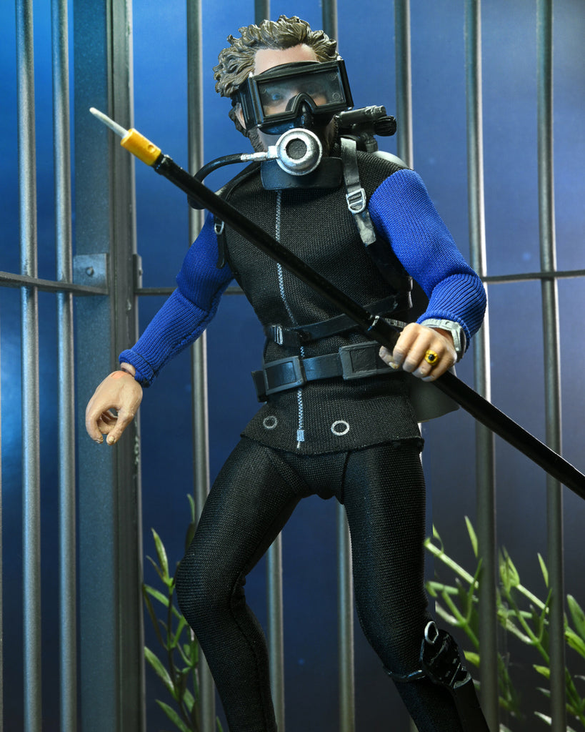 Matt Hooper Shark Cage - JAWS - 8 Clothed Action Figure - Neca