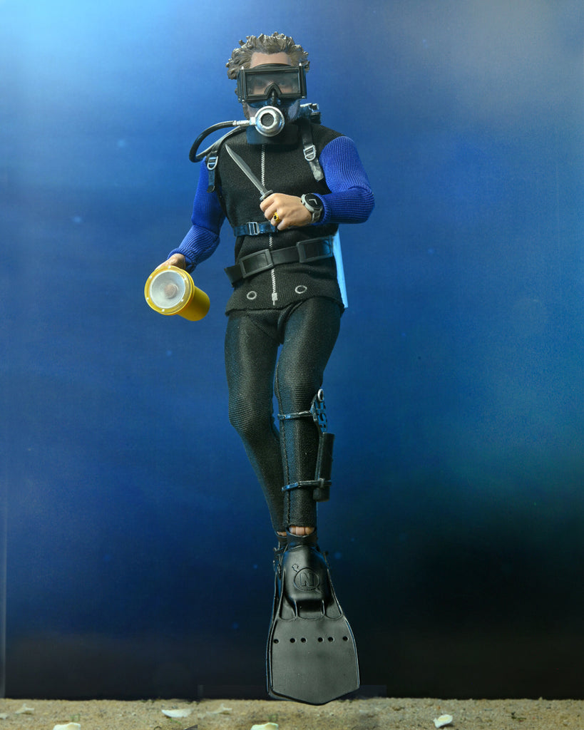 Matt Hooper Shark Cage - JAWS - 8 Clothed Action Figure - Neca