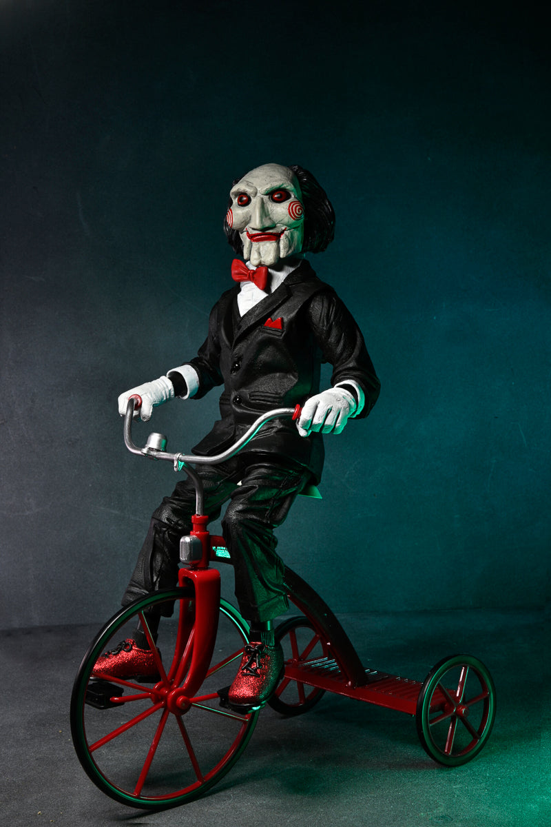 SAW フィギュア Figura Puppet on Tricycle with Sound Riding - SAW - 12 Scale