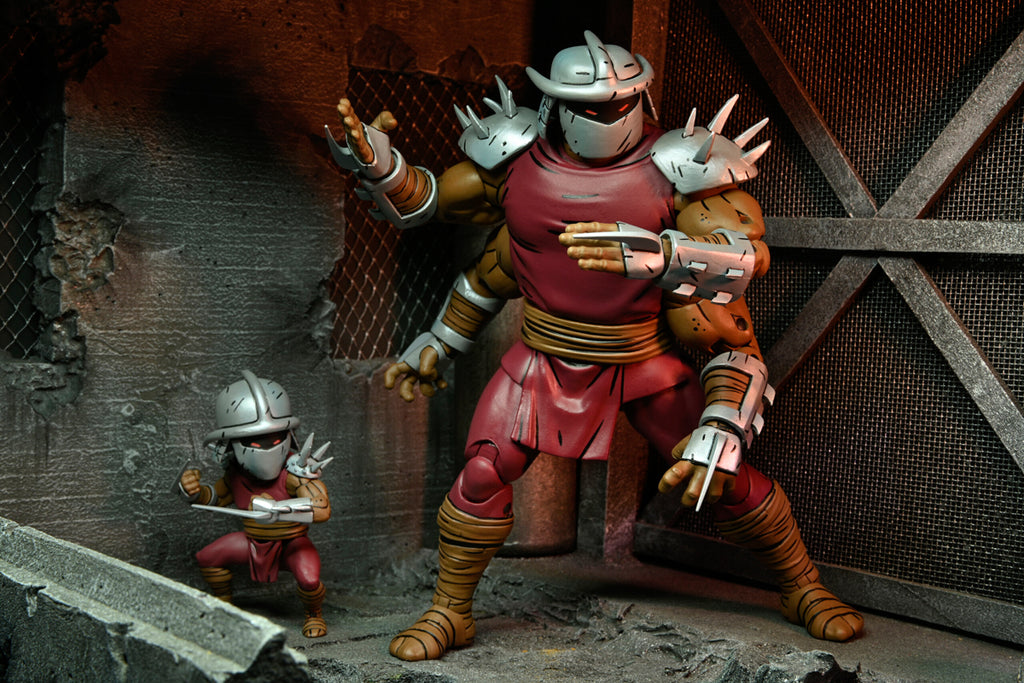 Figura Destruidor Clone and Mini Destruidor Deluxe - Tartarugas Ninja Mirage Comics - 7 Scale - Neca