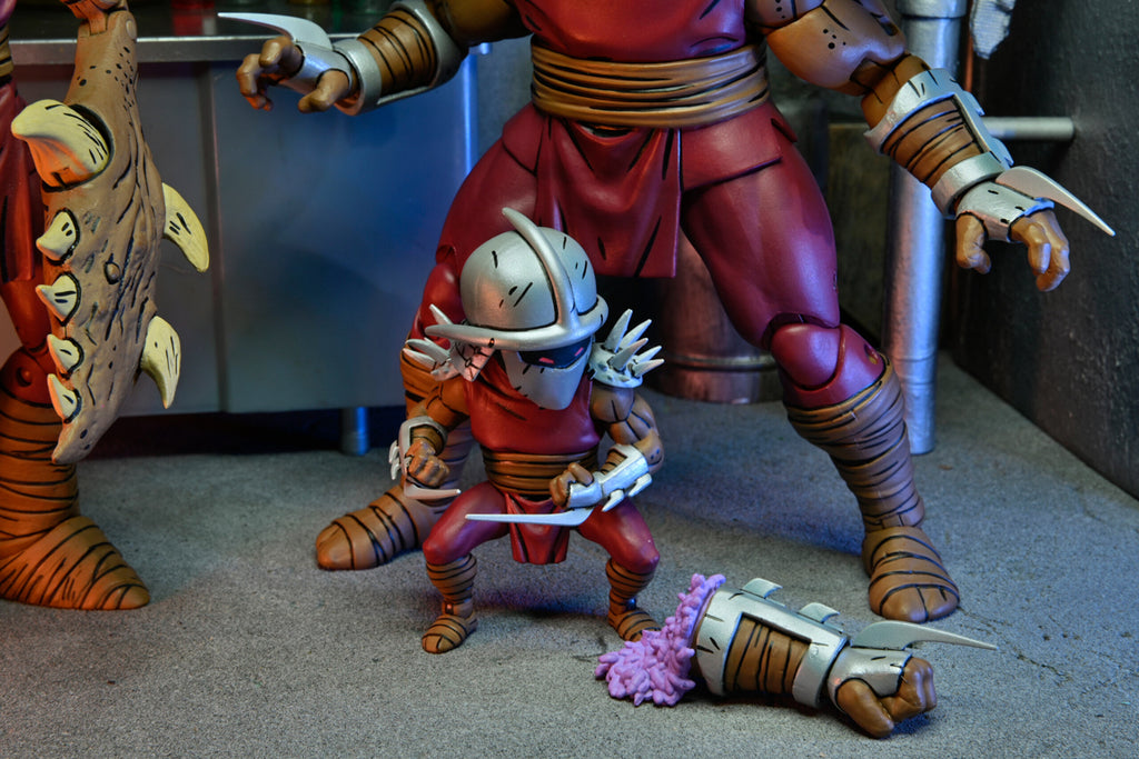 Figura Destruidor Clone and Mini Destruidor Deluxe - Tartarugas Ninja Mirage Comics - 7 Scale - Neca