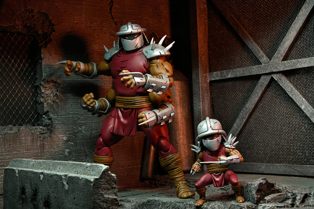 Figura Destruidor Clone and Mini Destruidor Deluxe - Tartarugas Ninja Mirage Comics - 7 Scale - Neca