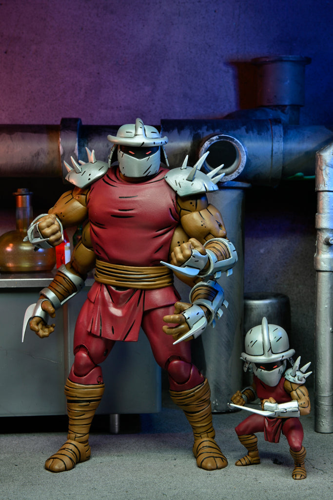 Figura Destruidor Clone and Mini Destruidor Deluxe - Tartarugas Ninja Mirage Comics - 7 Scale - Neca
