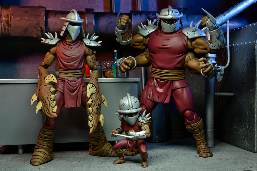 Figura Destruidor Clone and Mini Destruidor Deluxe - Tartarugas Ninja Mirage Comics - 7 Scale - Neca