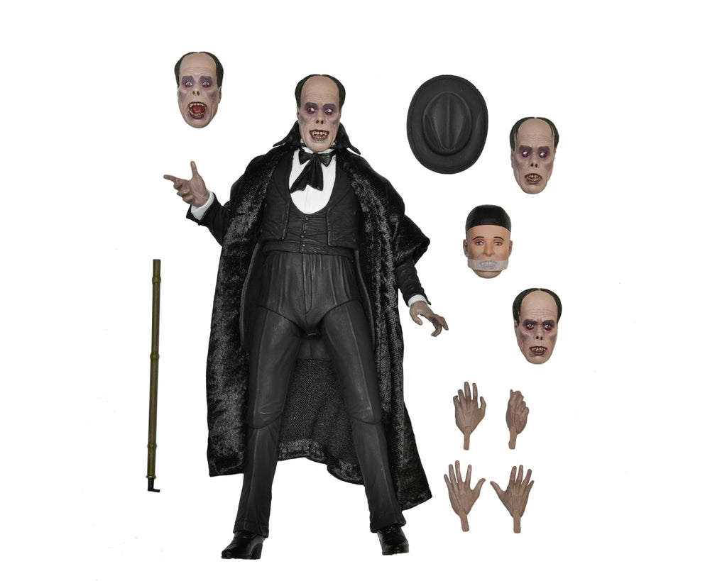Figura Ultimate Phantom Color - O Fantasma da Ópera 1925 - 7'' Scale - Neca