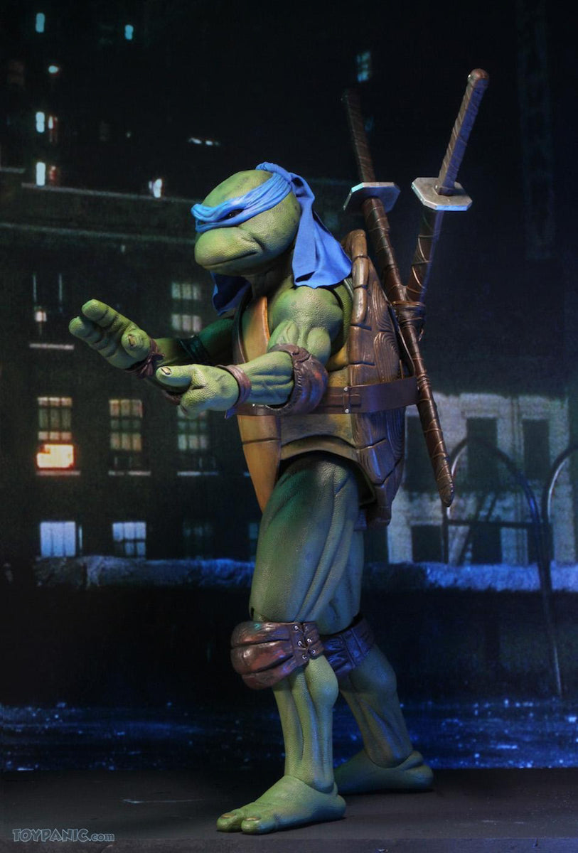 Figura Leonardo - Tartarugas Ninja 1990 Movie - 7'' Scale - Neca