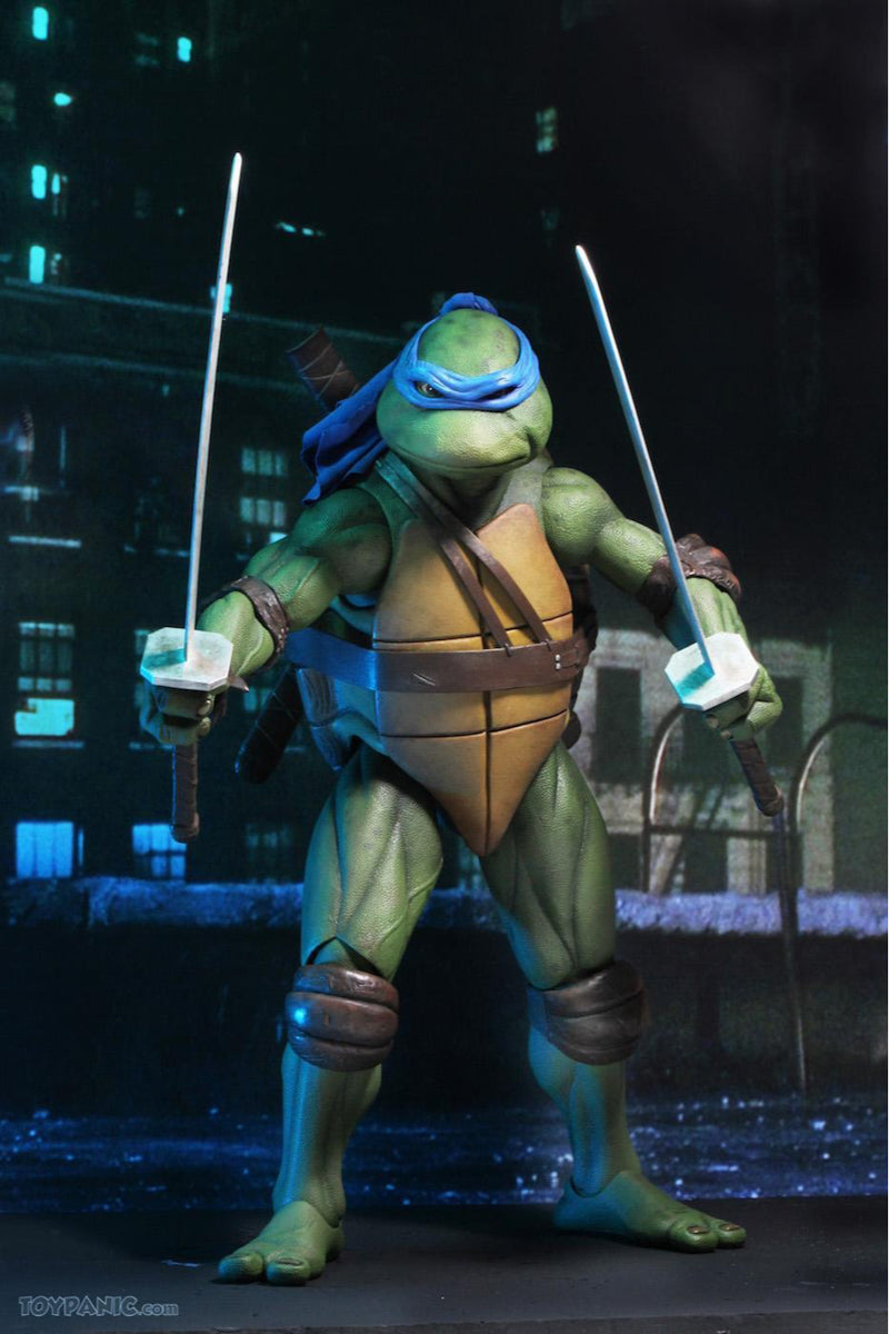Figura Leonardo - Tartarugas Ninja 1990 Movie - 7'' Scale - Neca