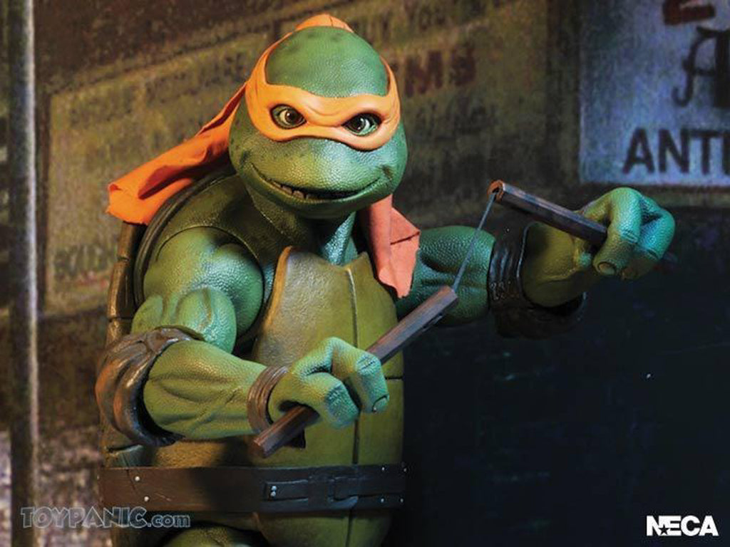 Figura Michelangelo - Tartarugas Ninja 1990 Movie - 7'' Scale - Neca