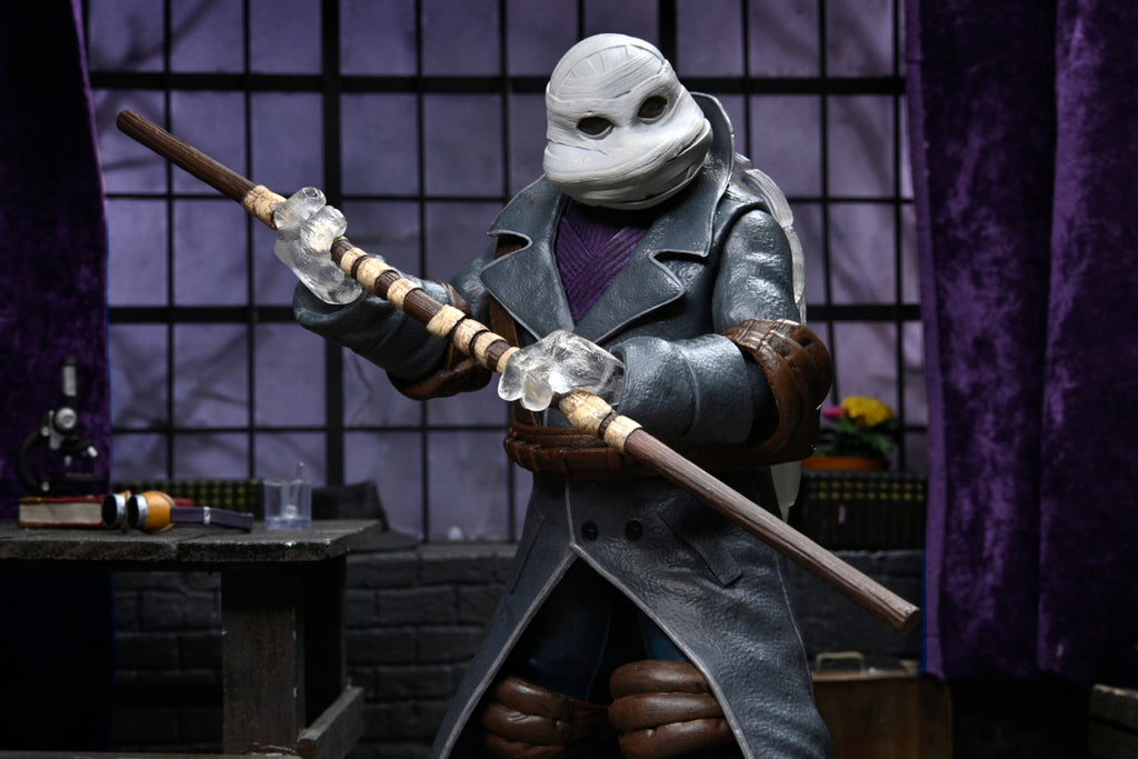 Figura Ultimate Donatello como Homem Invisível - Tartarugas Ninja x Universal Monsters - 7'' Scale - Neca
