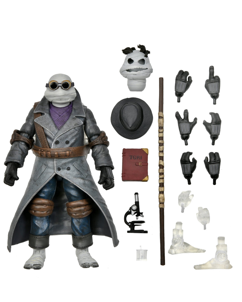 Figura Ultimate Donatello como Homem Invisível - Tartarugas Ninja x Universal Monsters - 7'' Scale - Neca