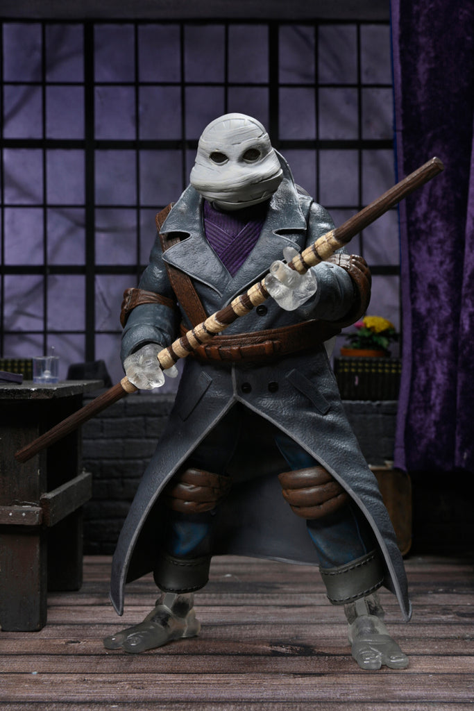 Figura Ultimate Donatello como Homem Invisível - Tartarugas Ninja x Universal Monsters - 7'' Scale - Neca