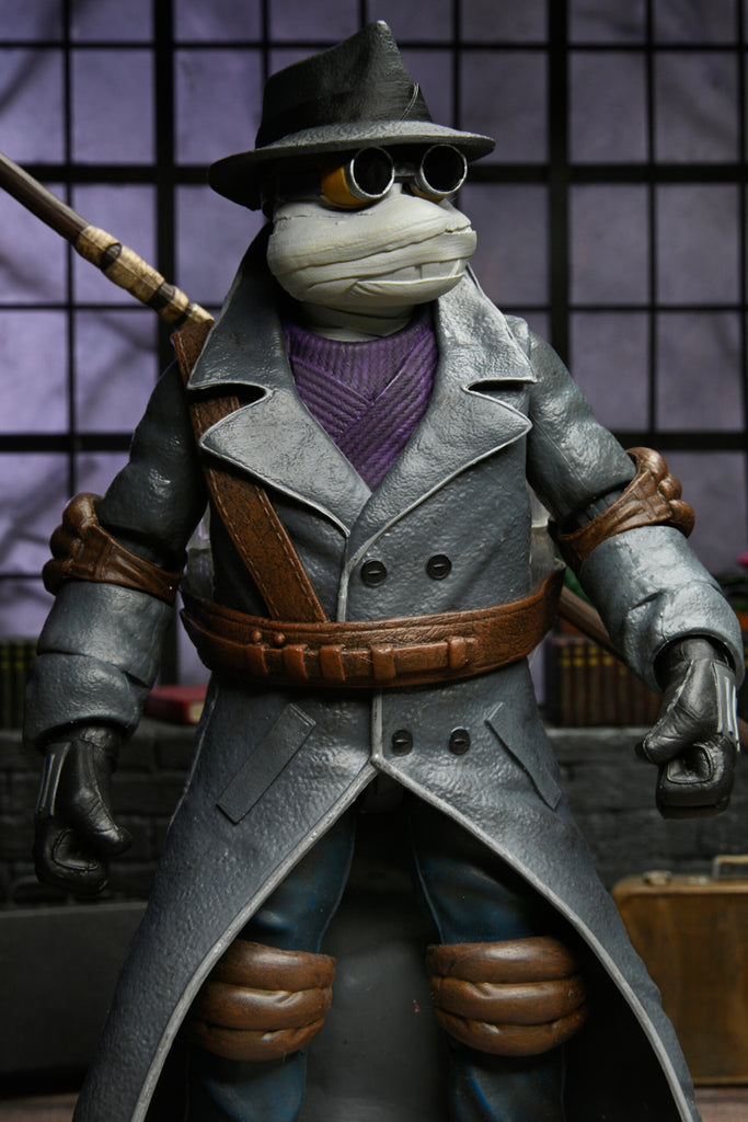 Figura Ultimate Donatello como Homem Invisível - Tartarugas Ninja x Universal Monsters - 7'' Scale - Neca