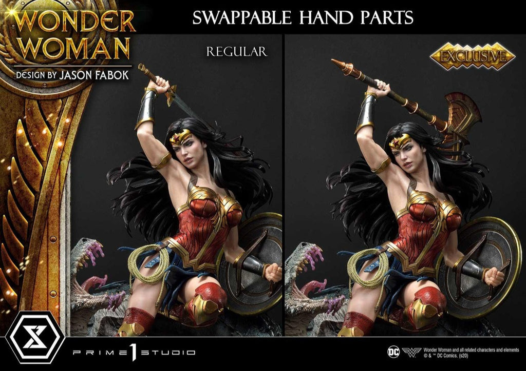 Estátua Mulher Maravilha Vs Hidra By Jason Fabok Exclusive Version - DC Comics - Museum Masterline 1/3 - Prime 1
