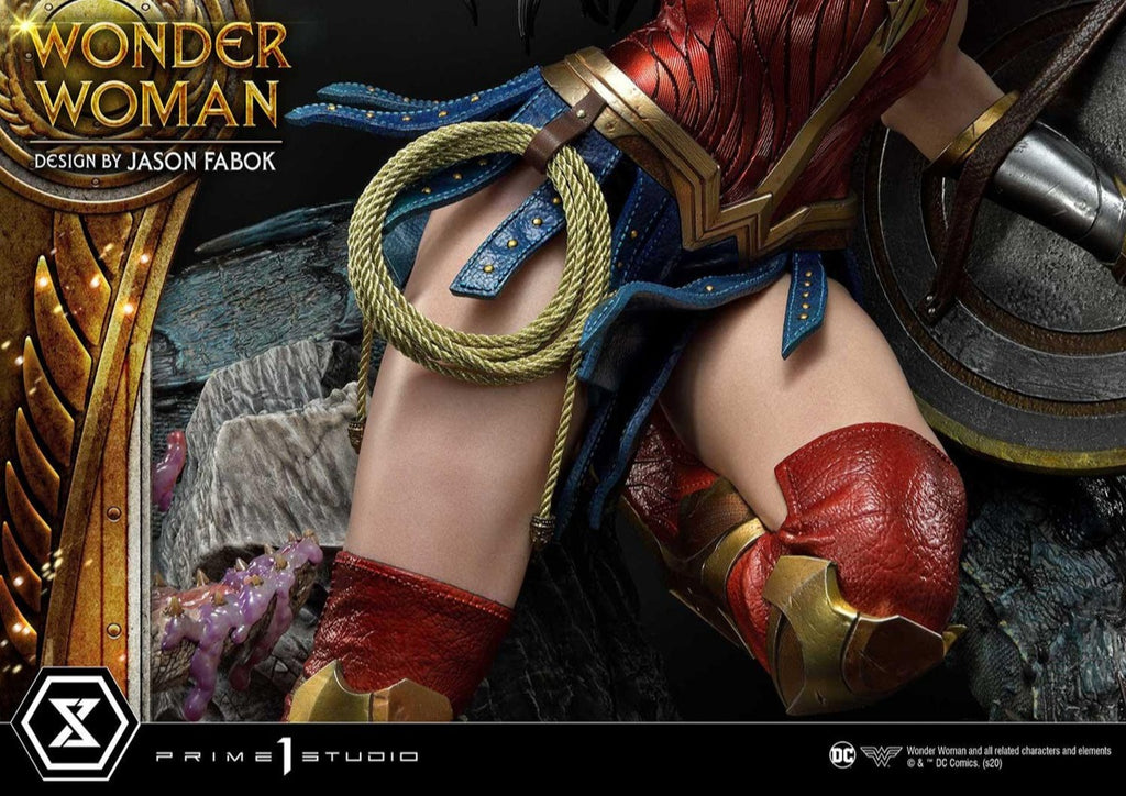 Estátua Mulher Maravilha Vs Hidra By Jason Fabok Exclusive Version - DC Comics - Museum Masterline 1/3 - Prime 1