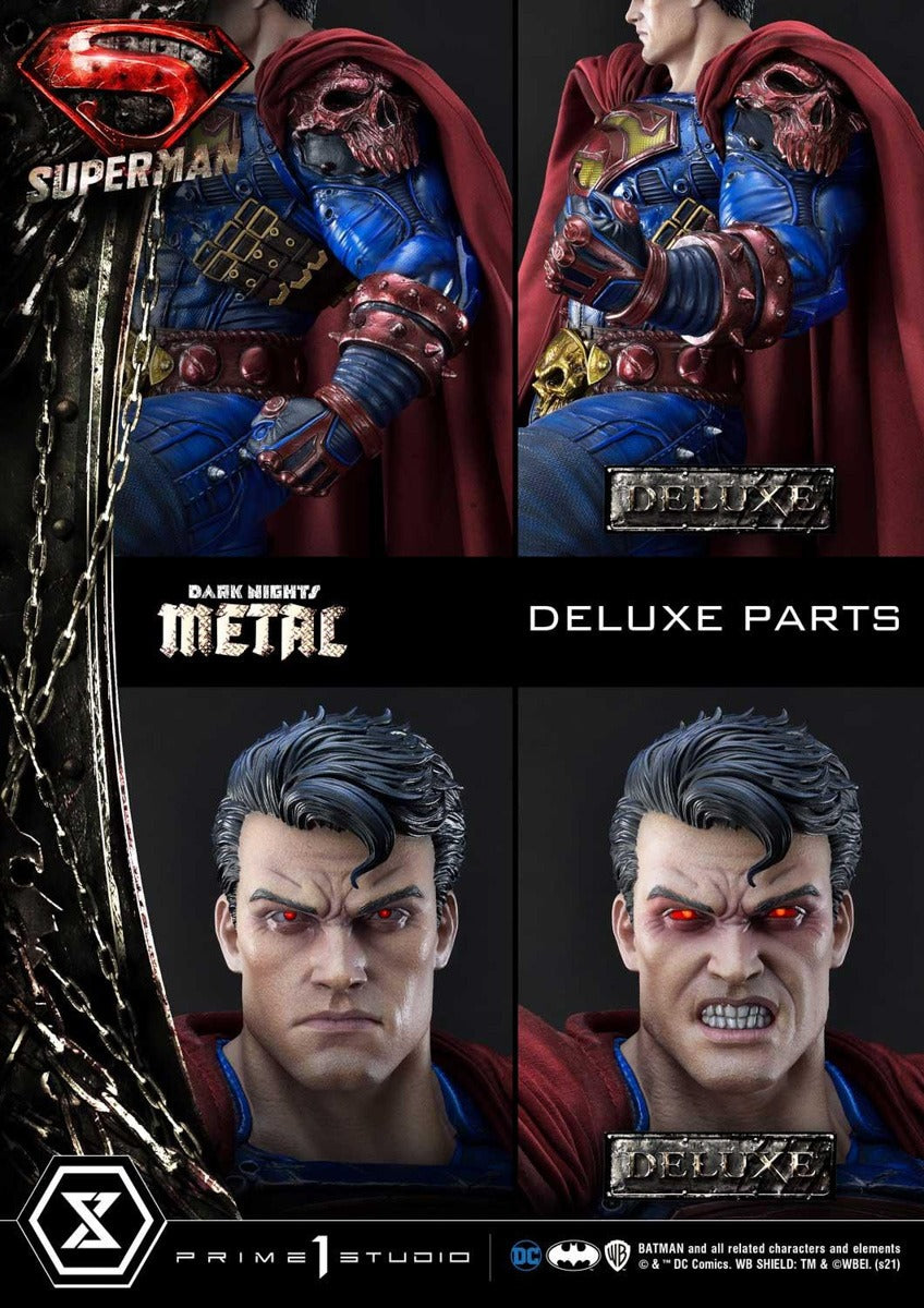Estátua Super Homem Deluxe Bonus Version - Dark Knight Metal Comics - Museum Masterline 1/3 - Prime 1