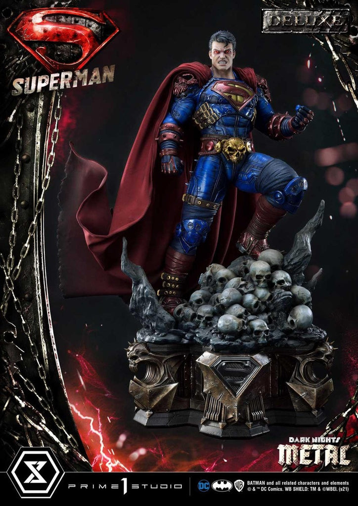 Estátua Super Homem Deluxe Bonus Version - Dark Knight Metal Comics - Museum Masterline 1/3 - Prime 1