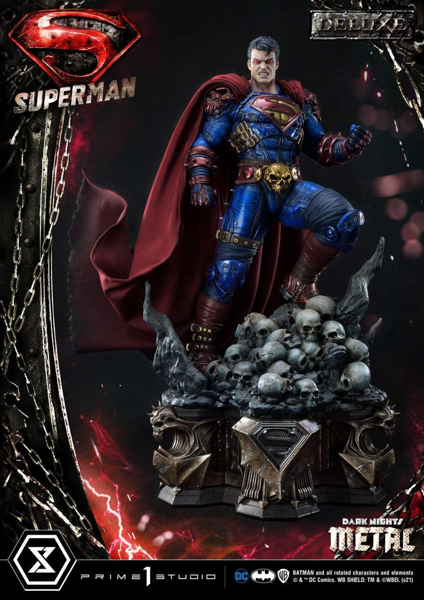 Estátua Super Homem Deluxe Bonus Version - Dark Knight Metal Comics - Museum Masterline 1/3 - Prime 1