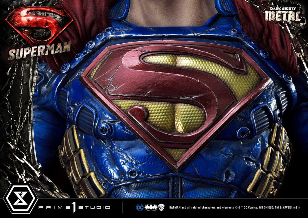 Estátua Super Homem Deluxe Bonus Version - Dark Knight Metal Comics - Museum Masterline 1/3 - Prime 1