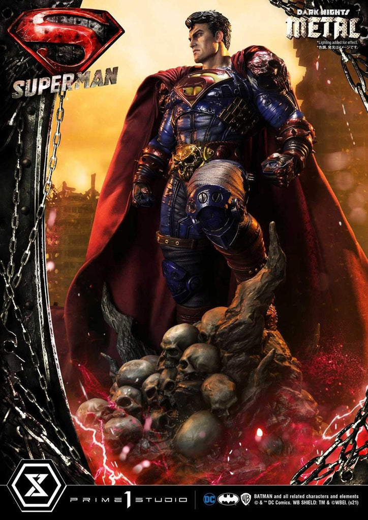 Estátua Super Homem Deluxe - Dark Knight Metal Comics - Museum Masterline 1/3 - Prime 1