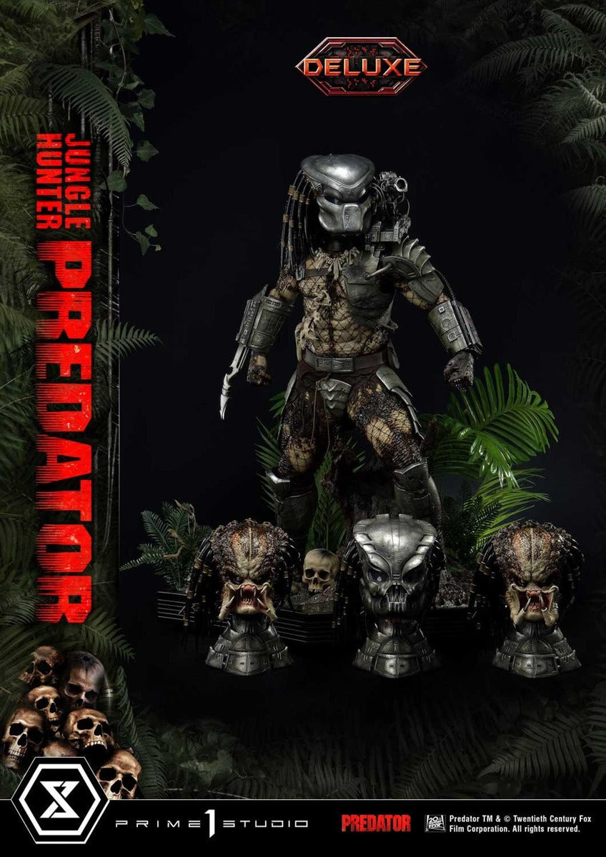 Estátua Jungle Hunter Predator Deluxe Bonus Version - Predator - Museum Masterline 1/3 - Prime 1
