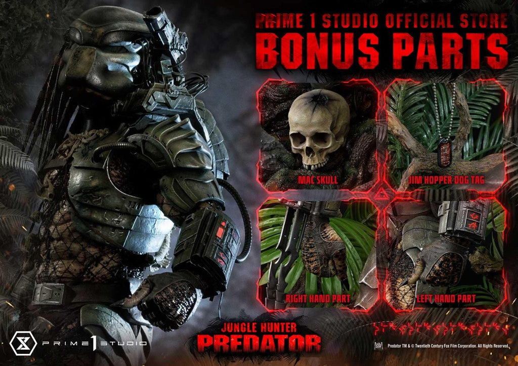 Estátua Jungle Hunter Predator Deluxe Bonus Version - Predator - Museum Masterline 1/3 - Prime 1