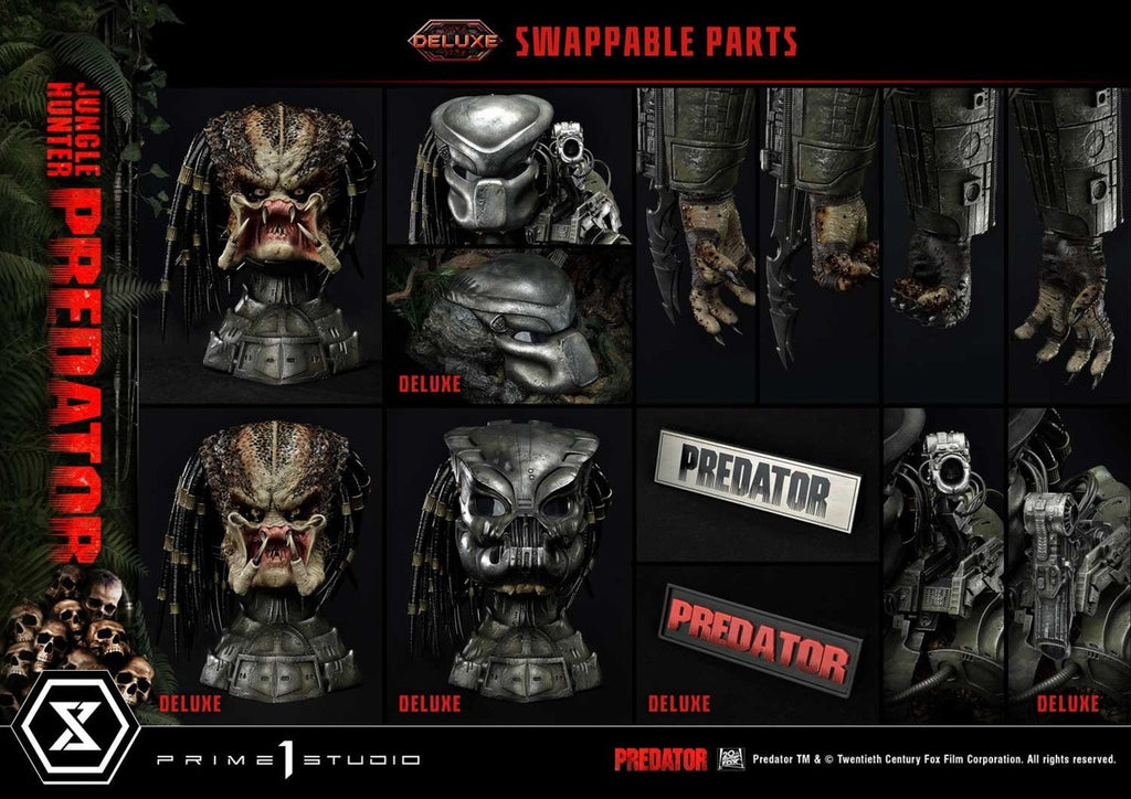 Estátua Jungle Hunter Predator Deluxe Bonus Version - Predator - Museum Masterline 1/3 - Prime 1