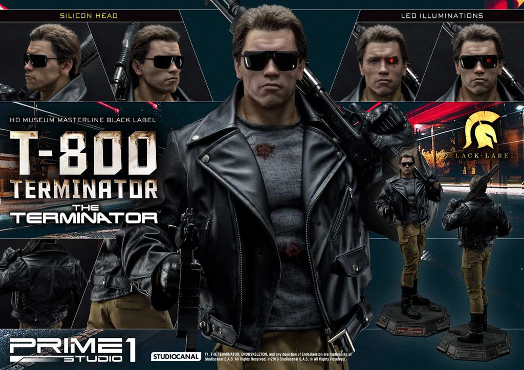 Estátua T-800 Terminator - The Terminator - Museum Masterline 1/2 - Prime 1