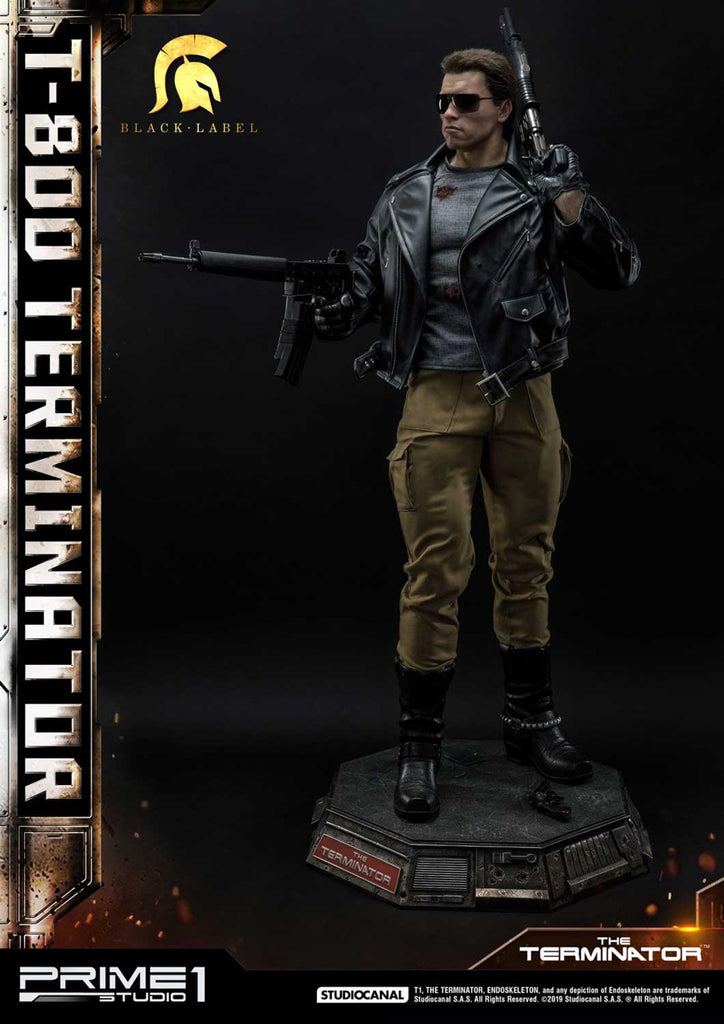 Estátua T-800 Terminator Deluxe - O Exterminador do Futuro - Museum Masterline 1/2 - Prime 1