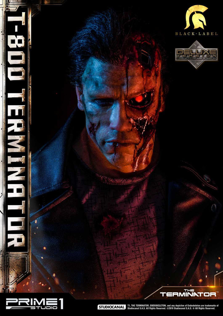 Estátua T-800 Terminator Deluxe - O Exterminador do Futuro - Museum Masterline 1/2 - Prime 1