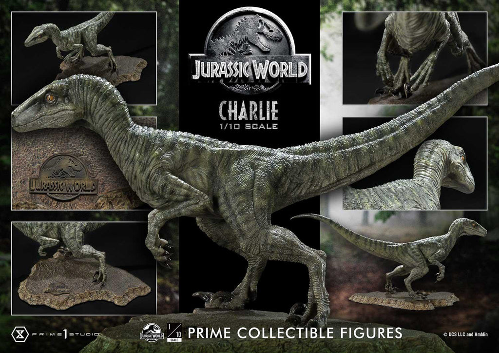 Estátua Charlie - Jurassic World - Prime Collectible Figure 1/10 - Prime 1