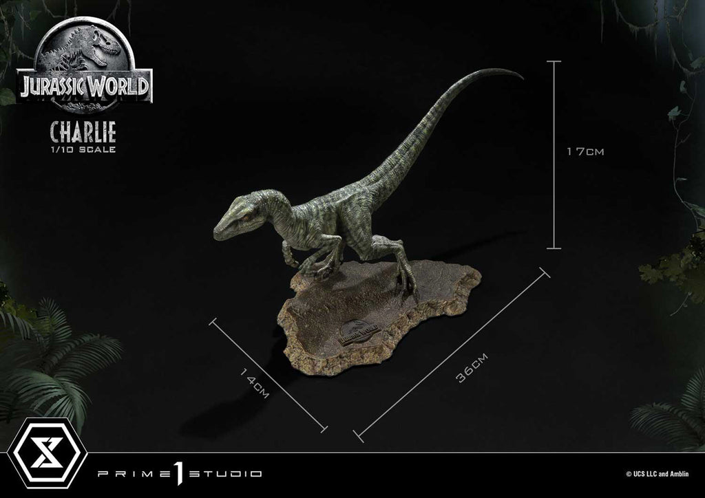 Estátua Charlie - Jurassic World - Prime Collectible Figure 1/10 - Prime 1