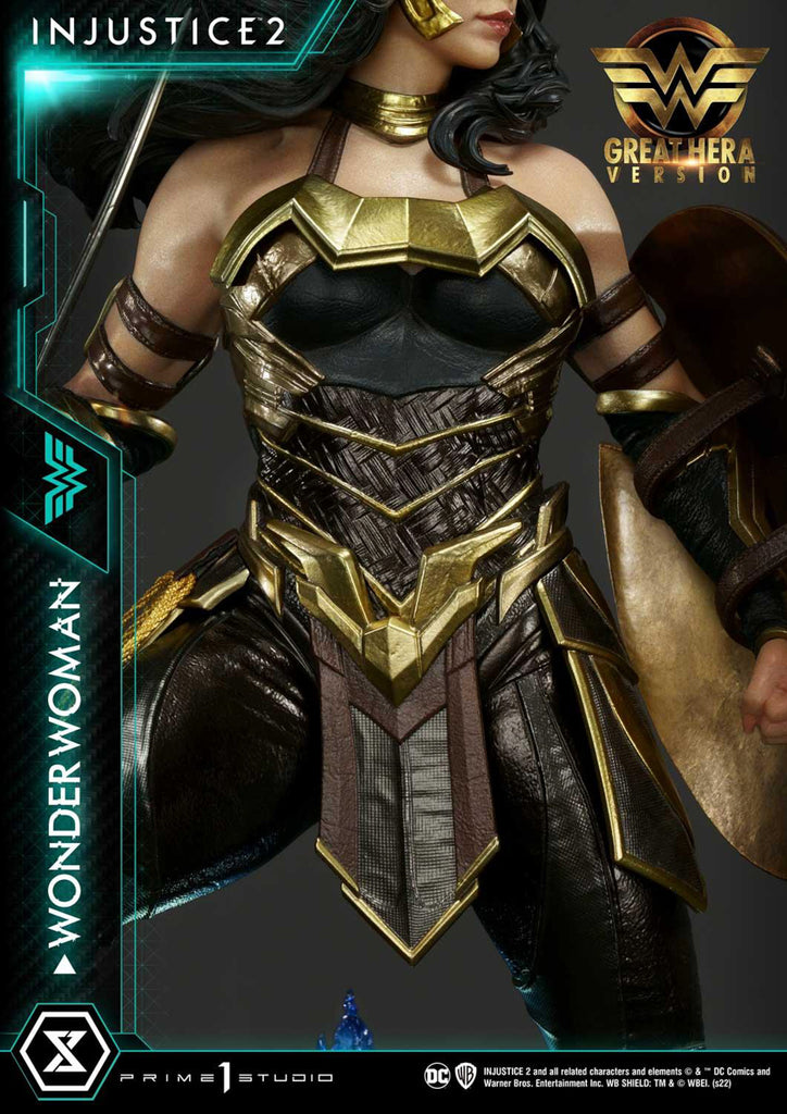 Estátua Mulher Maravilha Great Hera Version - Injustice 2 - Premium Masterline 1/4 - Prime 1