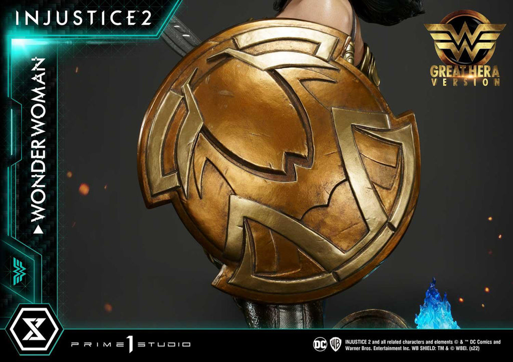 Estátua Mulher Maravilha Great Hera Version - Injustice 2 - Premium Masterline 1/4 - Prime 1