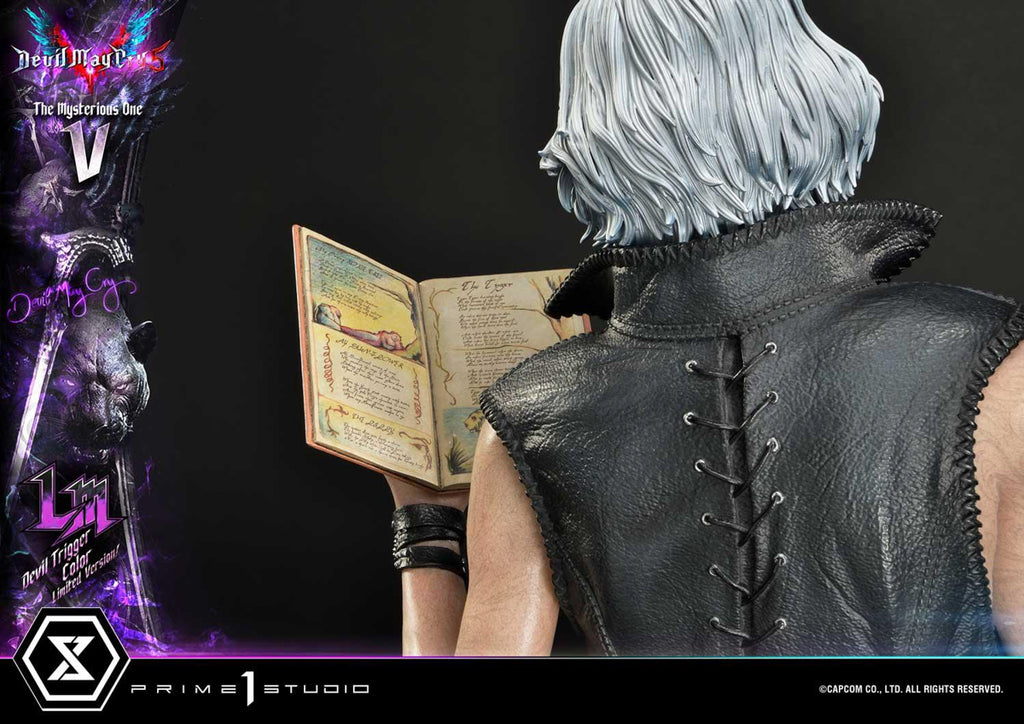 Estátua V - Devil Trigger Coloor Limited Version - Devil May Cry V - Ultimate Premium Masterline 1/4 - Prime 1