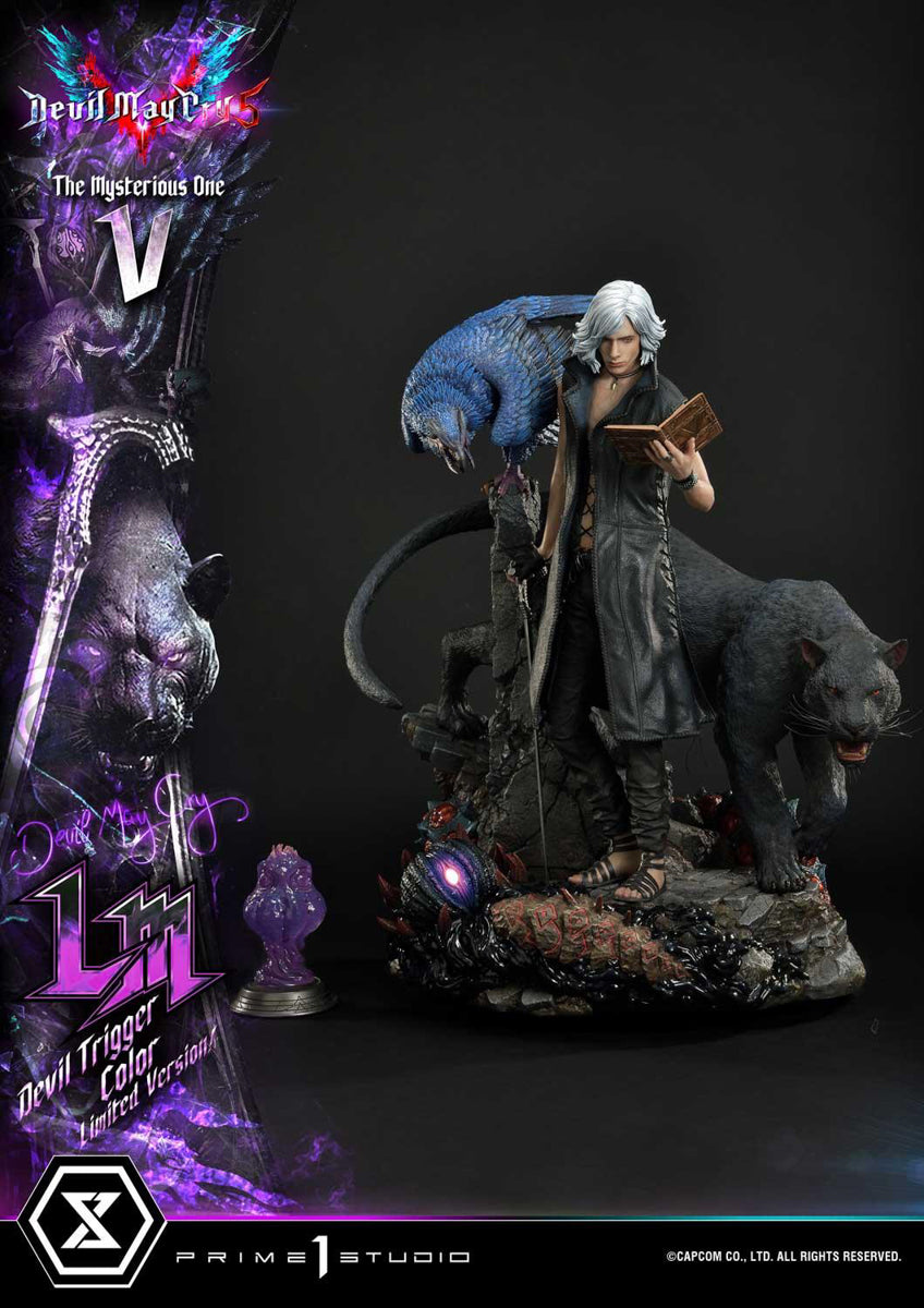 Tyler Rexeisen CRYL8R Sculpture フィギュア Estátua V - Devil Trigger Coloor Limited Version - Devil May Cry V
