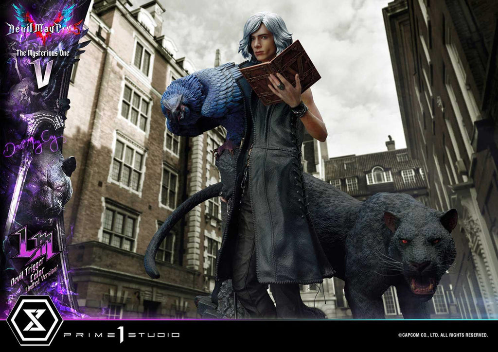 Estátua V - Devil Trigger Coloor Limited Version - Devil May Cry V - Ultimate Premium Masterline 1/4 - Prime 1