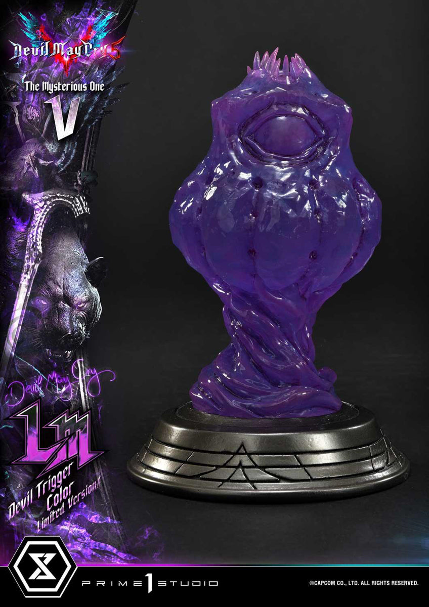 Estátua V - Devil Trigger Coloor Limited Version - Devil May Cry V