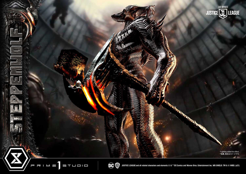 Estátua Lobo da Estepe - Liga da Justiça de Zack Snyder - Museum Masterline 1/3 - Prime 1