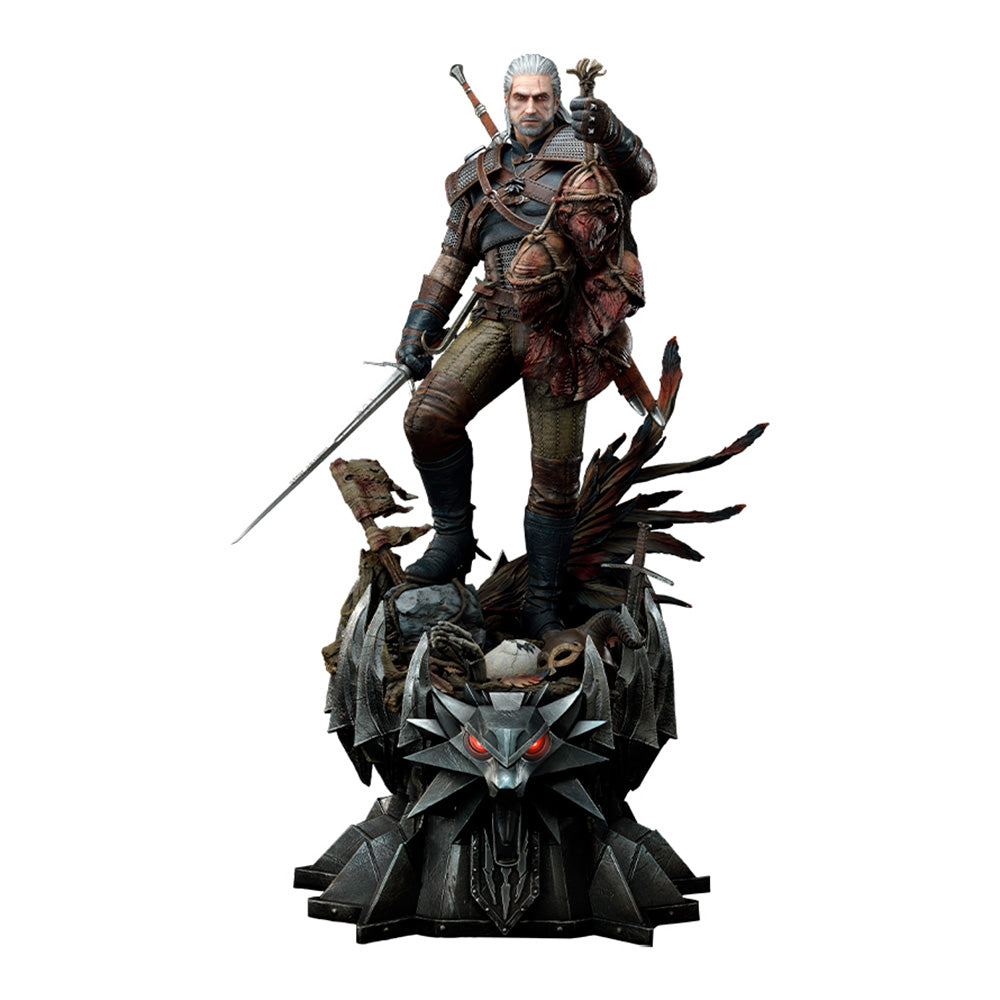 Estátua Geralt de Rivia - The Witcher 3 Wild Hunt - Museum Masterline 1/3 - Prime 1