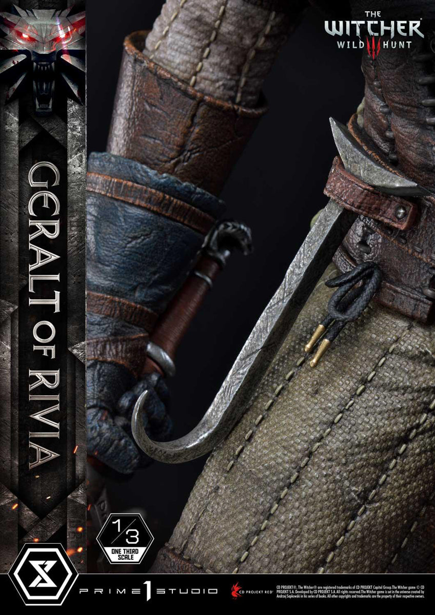Estátua Geralt de Rivia - The Witcher 3 Wild Hunt - Museum Masterline 1/3 - Prime 1