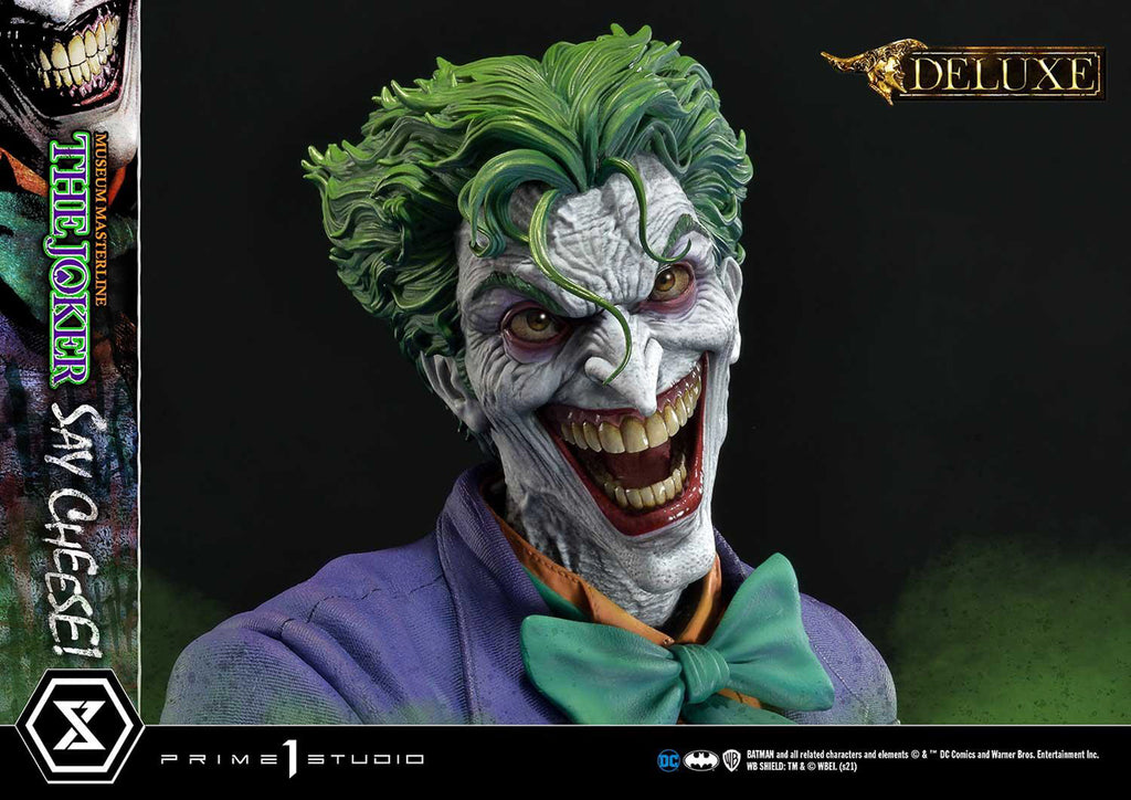 Estátua O Coringa Say Cheese! Deluxe Bonus Version - DC Comics - Museum Masterline 1/3 - Prime 1