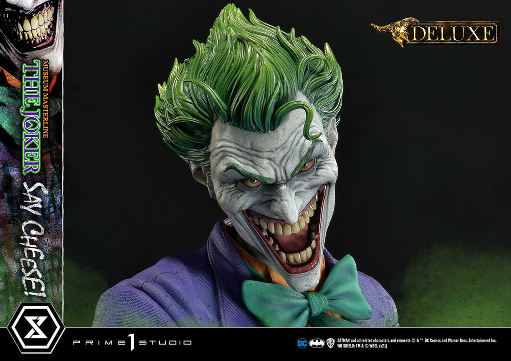 Estátua O Coringa Say Cheese! Deluxe Bonus Version - DC Comics - Museum Masterline 1/3 - Prime 1