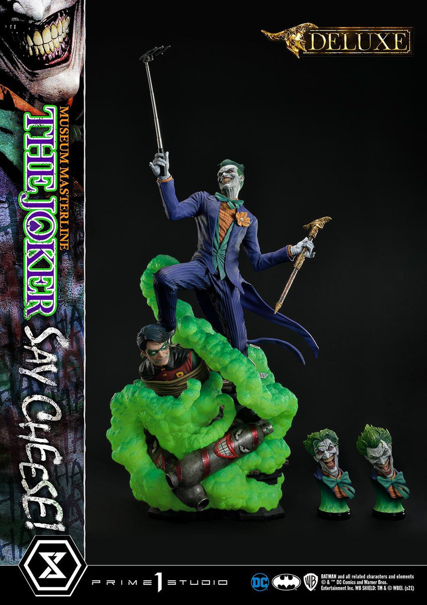 Estátua O Coringa Say Cheese! Deluxe Bonus Version - DC Comics - Museum Masterline 1/3 - Prime 1